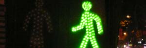 longwalking-French crosswalk sign