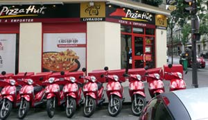 Pizza Hut in Paris