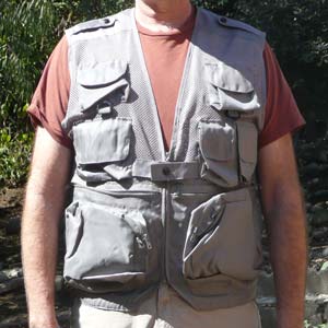 a lightweight vest before ultrafication
