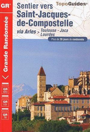 FFRP topo-guide ref. 6534 GR 653 toulouse to spain